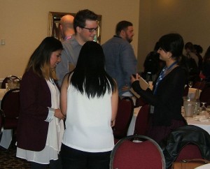 Networking at CNSA Regional Conference in Courtenay, BC. Oct. 2015