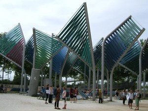 Informal Networking Outside Barcelona International Conference Centre